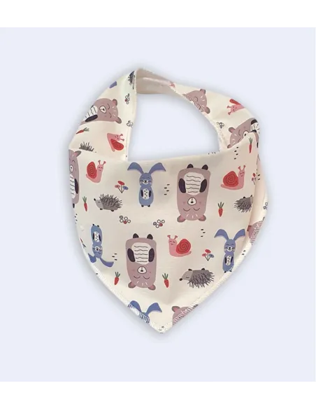 Babero Pañuelo Impermeable Velcro